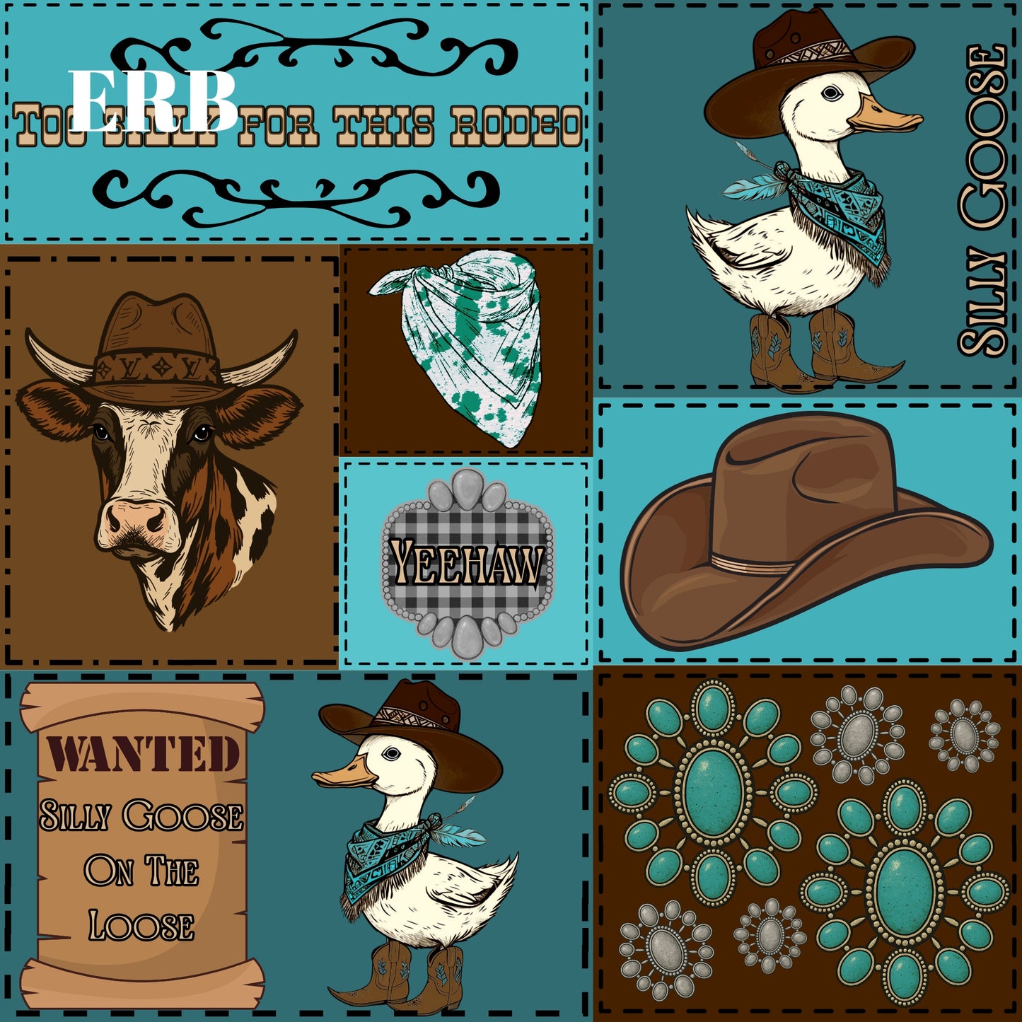 Silly Rodeo Goose