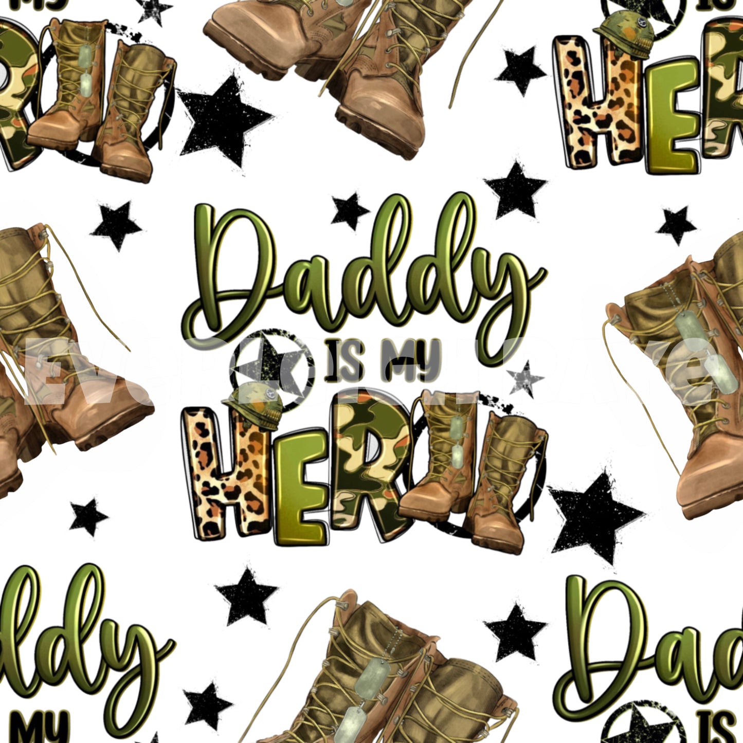 Daddy is my hero