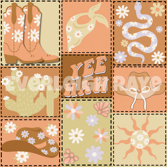 Yeehaw patchwork