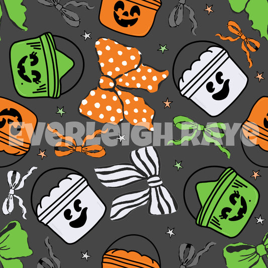Treat bucket girl