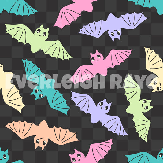 Pastel bats