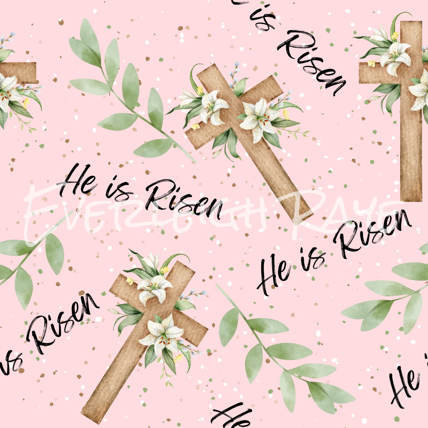 He is Risen Pink