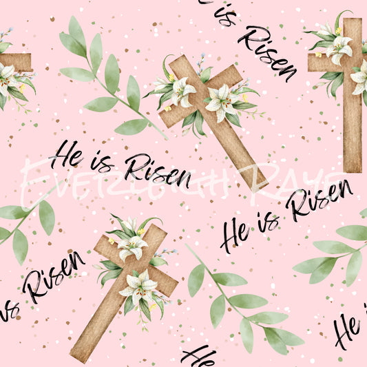 He is Risen Pink