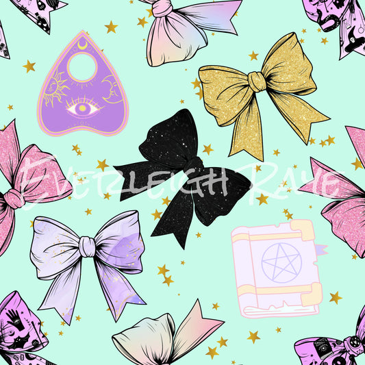 Pastel witchy bows