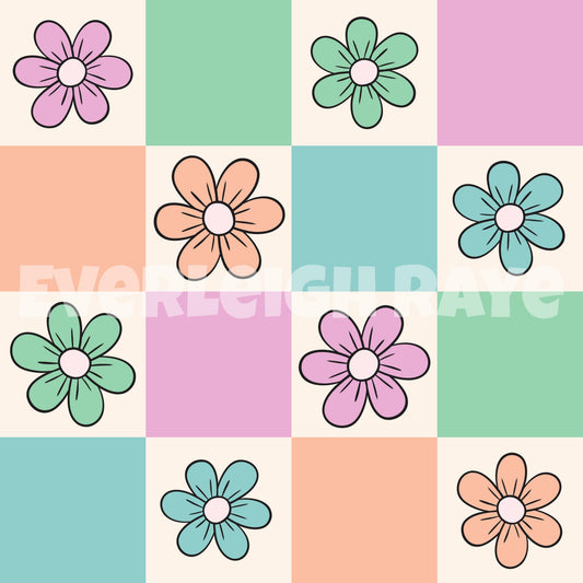 Summer floral checks