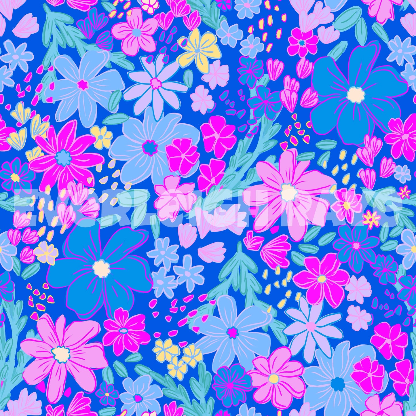 Bright floral