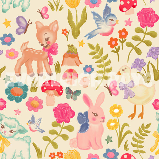Spring forest floral