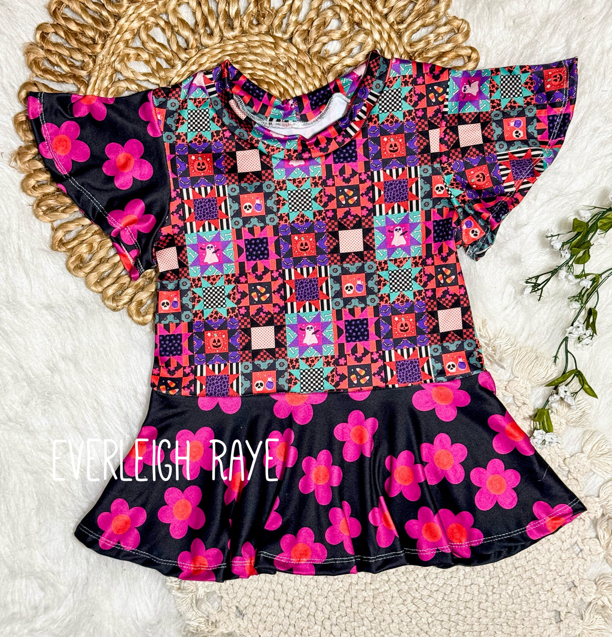 3T Butterfly Peplum