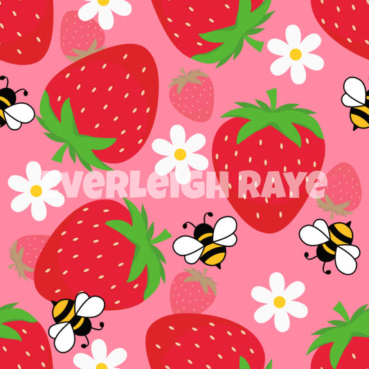 Strawberry Bees