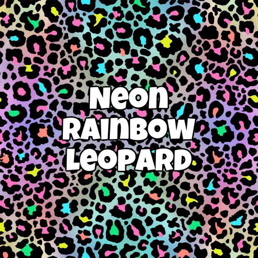 NEON RAINBOW LEOPARD