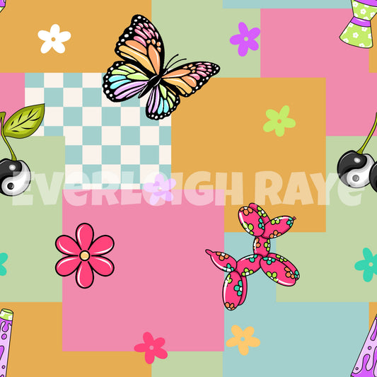 Spring patchwork