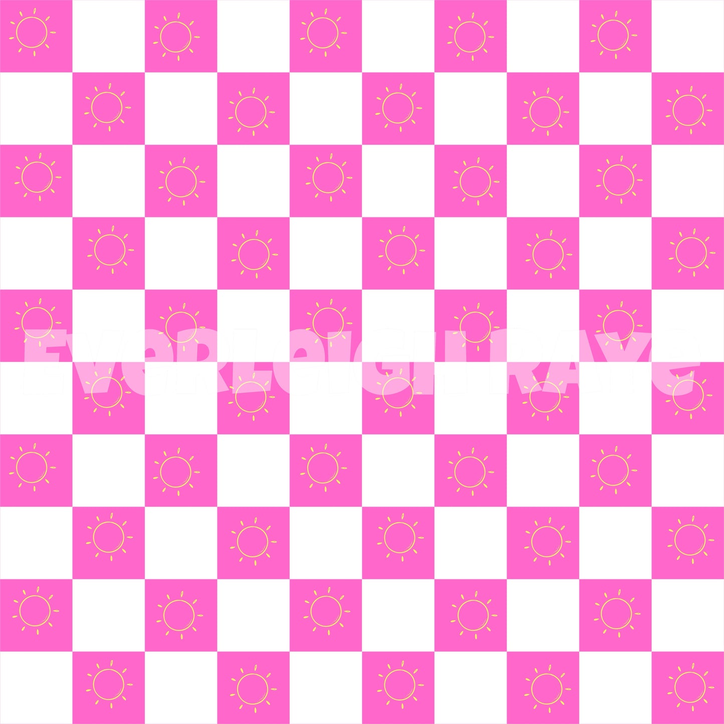 LDD pink sun checks