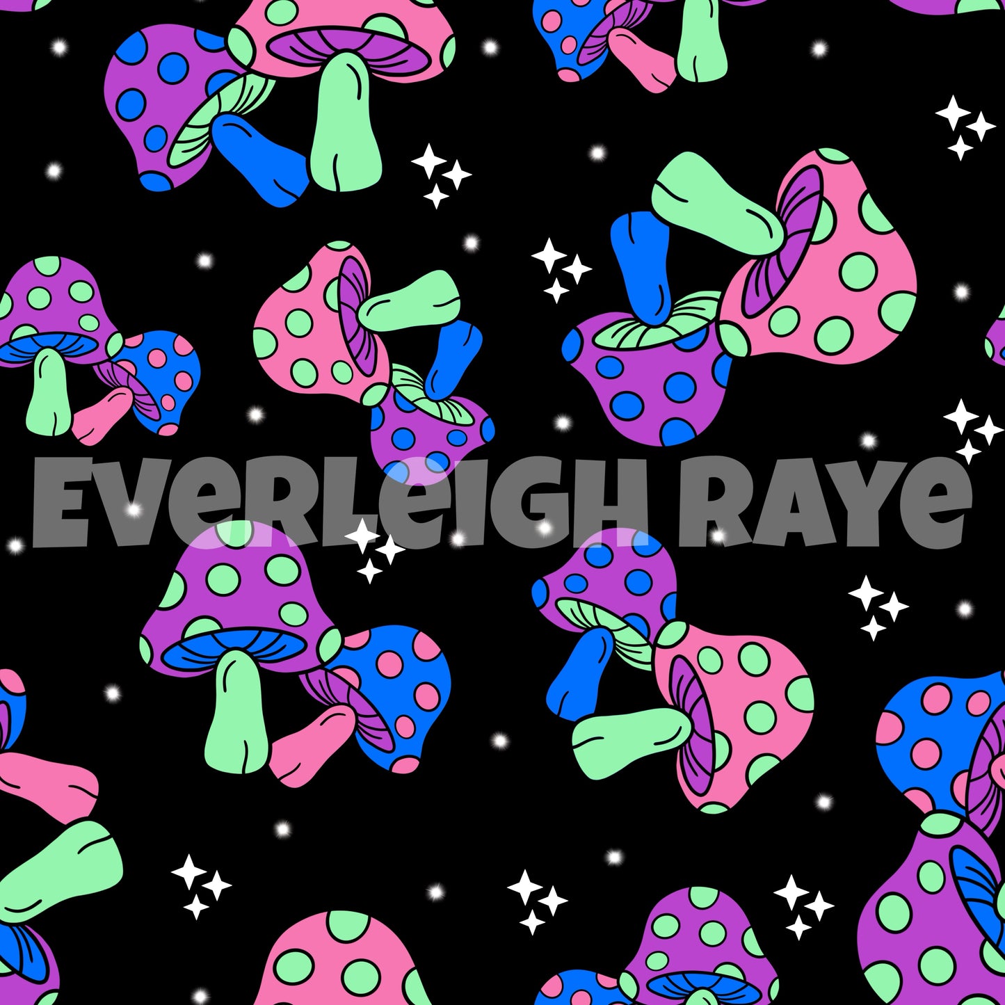 Neon mushies