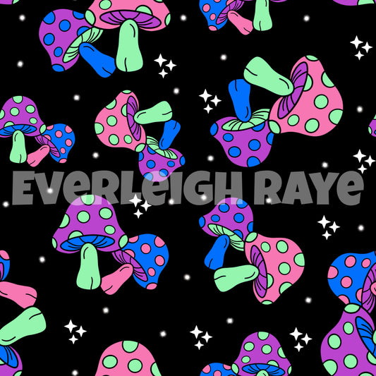 Neon mushies