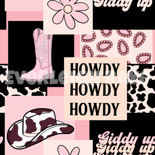 Giddy up pink
