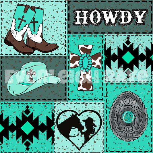Howdy teal