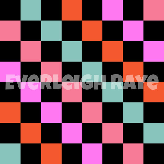 Girly Halloween checks