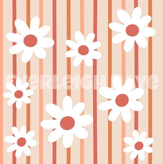 Floral stripes