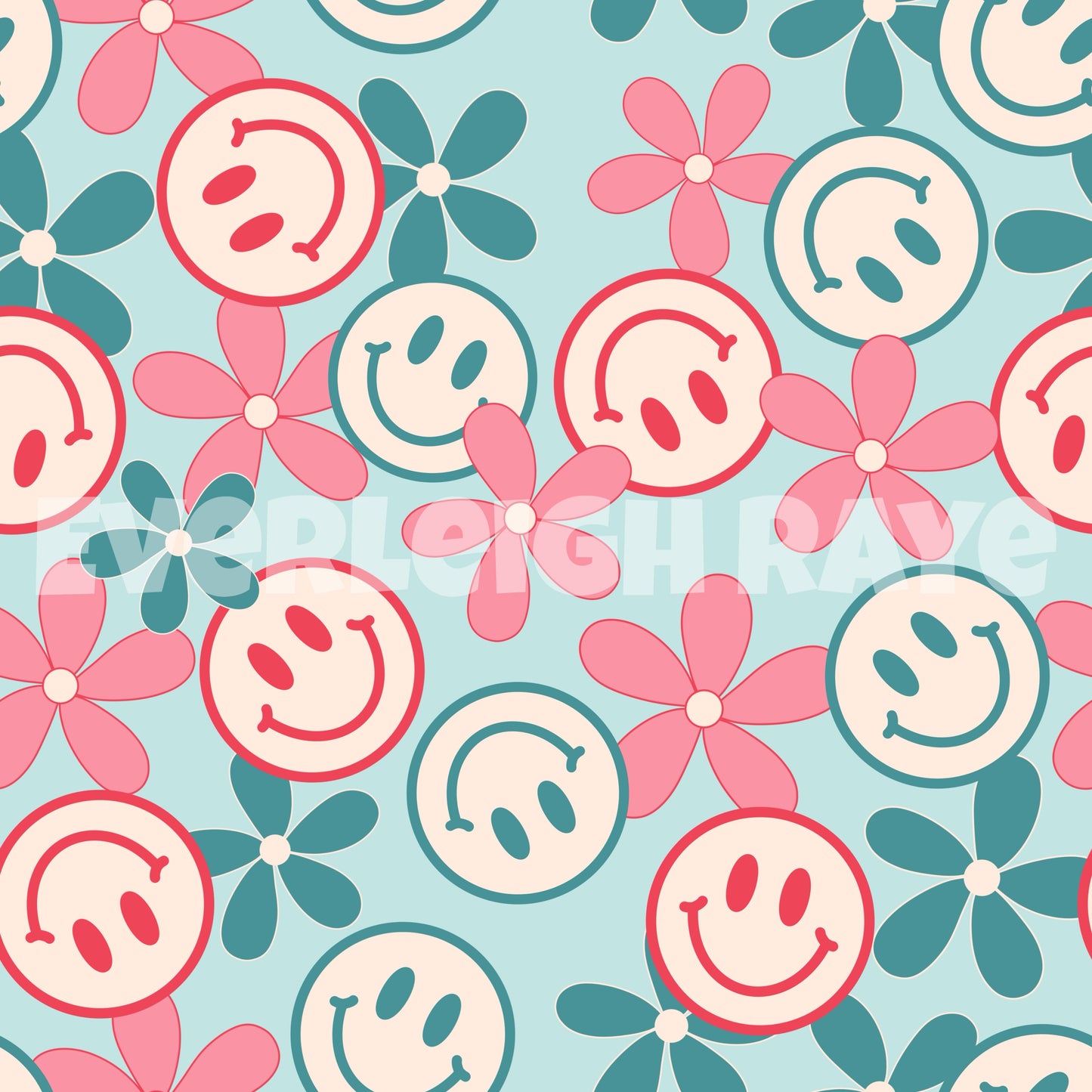 Floral smileys