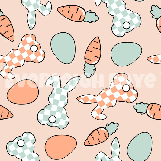 Checkered boy bunny