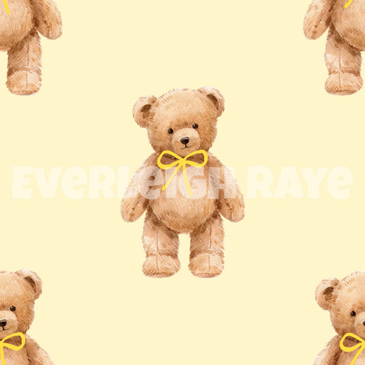 Yellow teddy