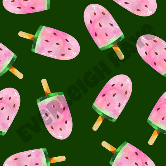 Watermelon Popsicles