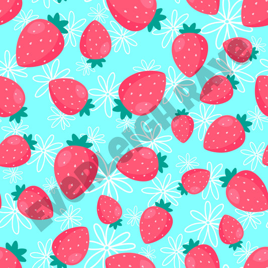 Strawberry Floral