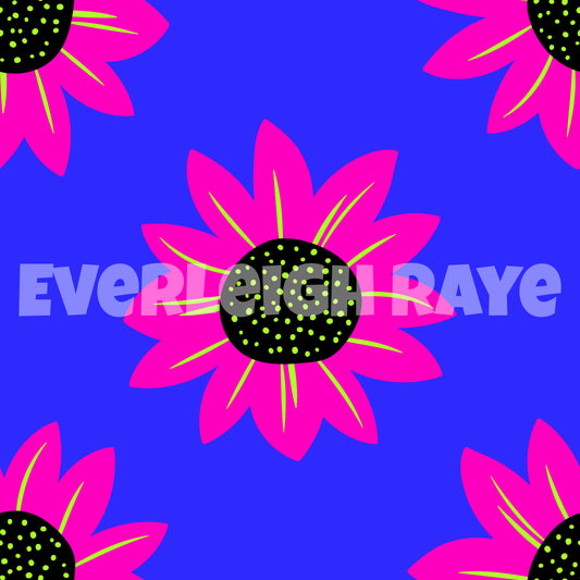 Neon sunflower