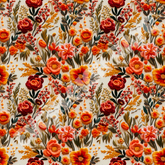 Fall Floral 2 Emb