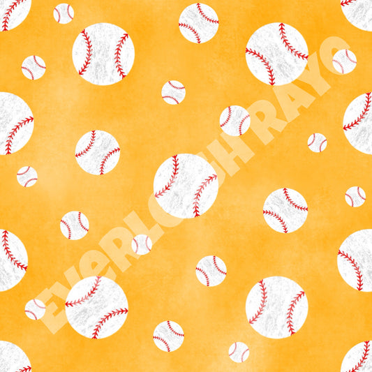 Yellow baseballs