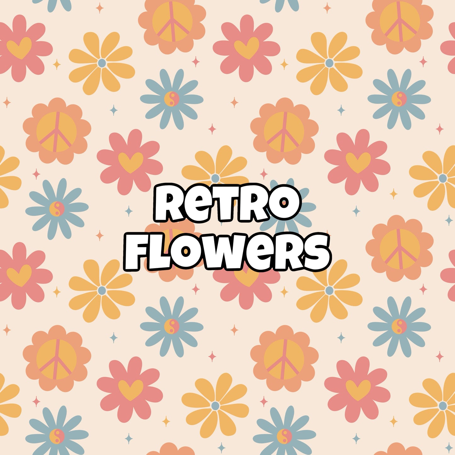 RETRO FLOWERS
