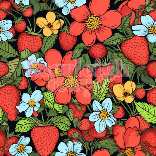 Vibrant Strawberries