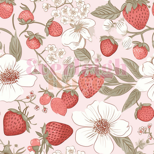 Muted Strawberries
