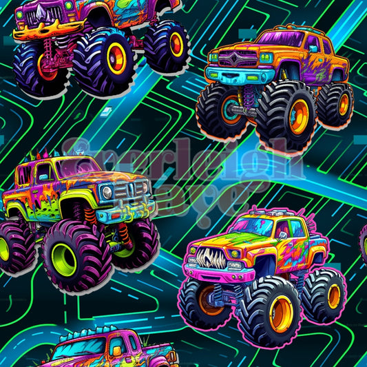 NEON TRUCKS-1