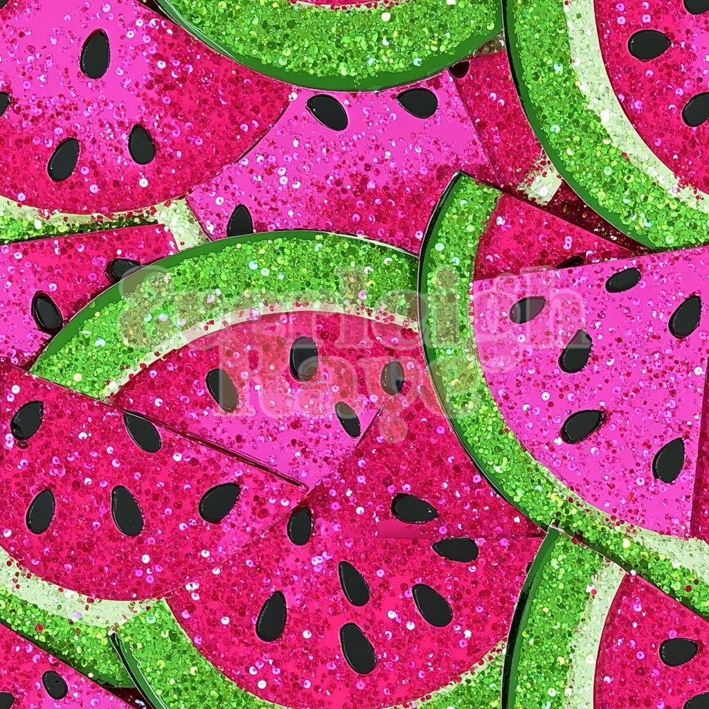 Glitter watermelon-2