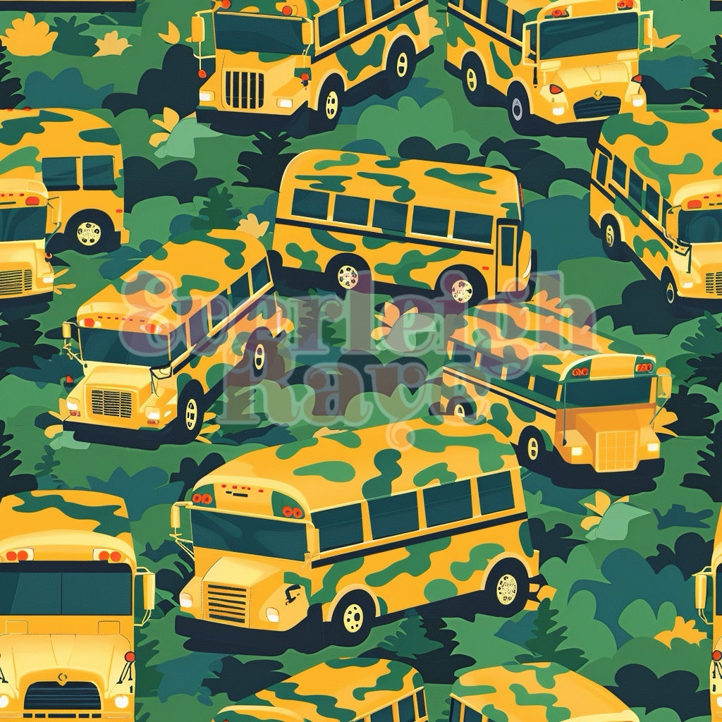 Camo bus