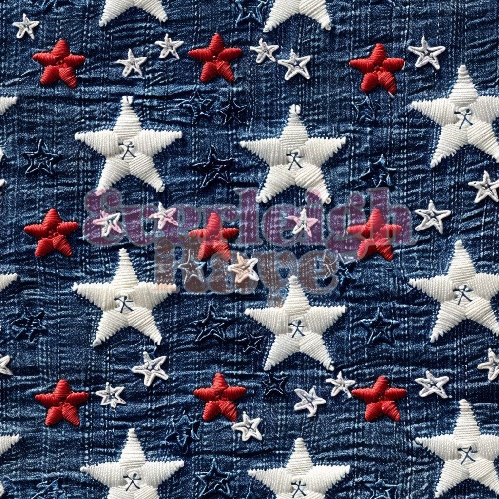 Denim stars