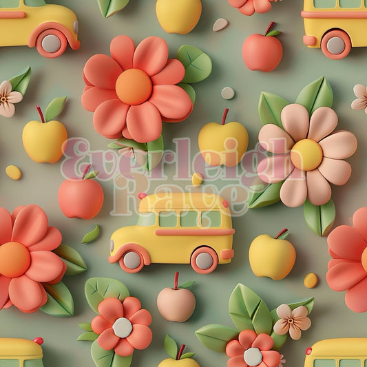 Bus floral