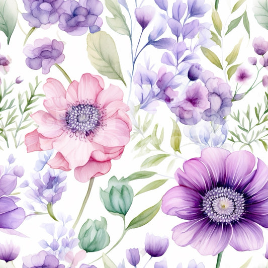 Watercolor spring