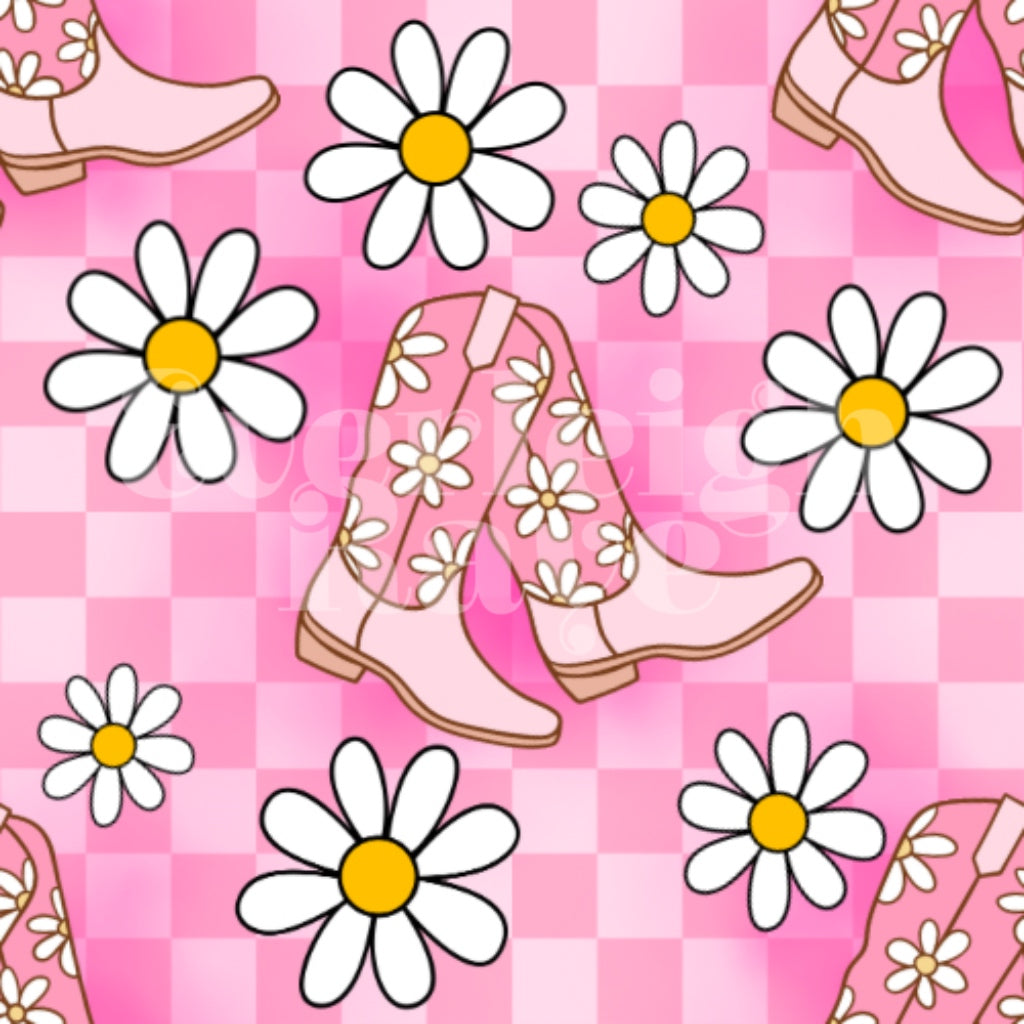 Spring Floral boots