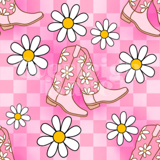 Spring Floral boots