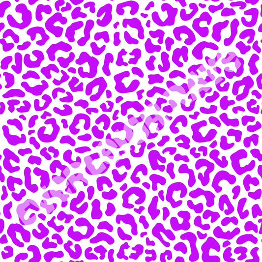 Neon Purple Leopard