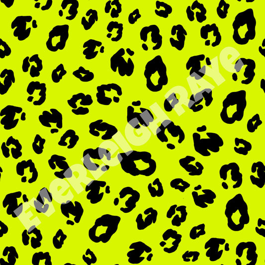 Neon yellow Leopard