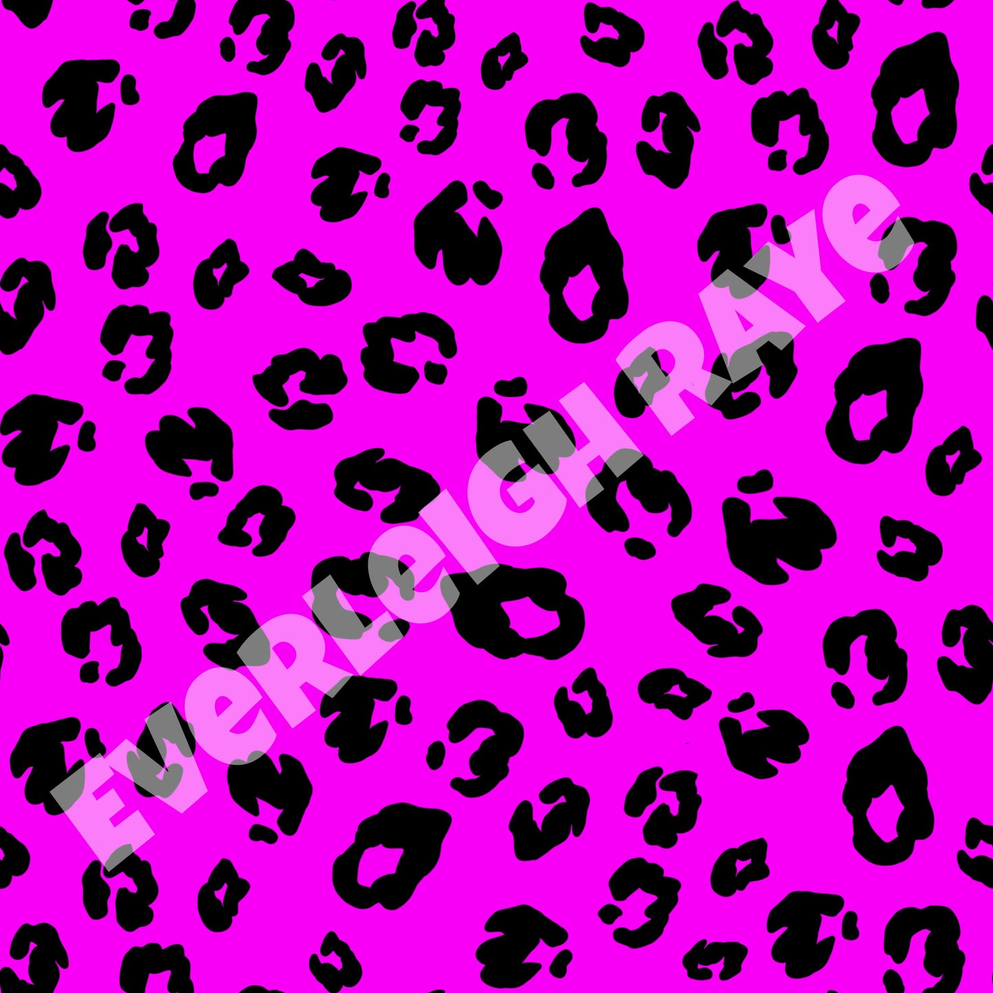 Neon Pink Leopard