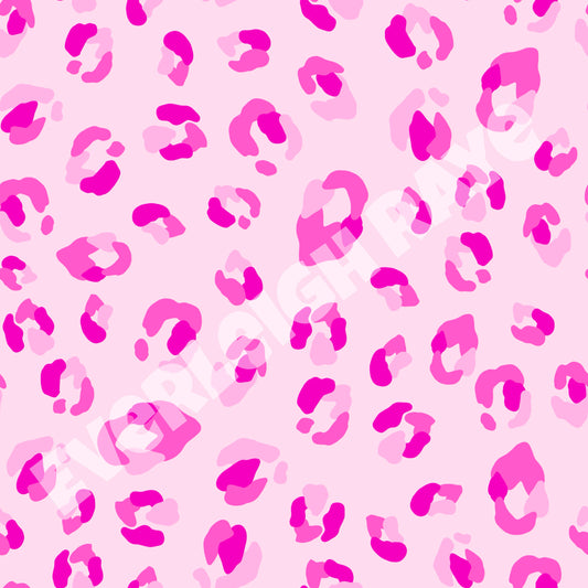Pink on pink Leopard