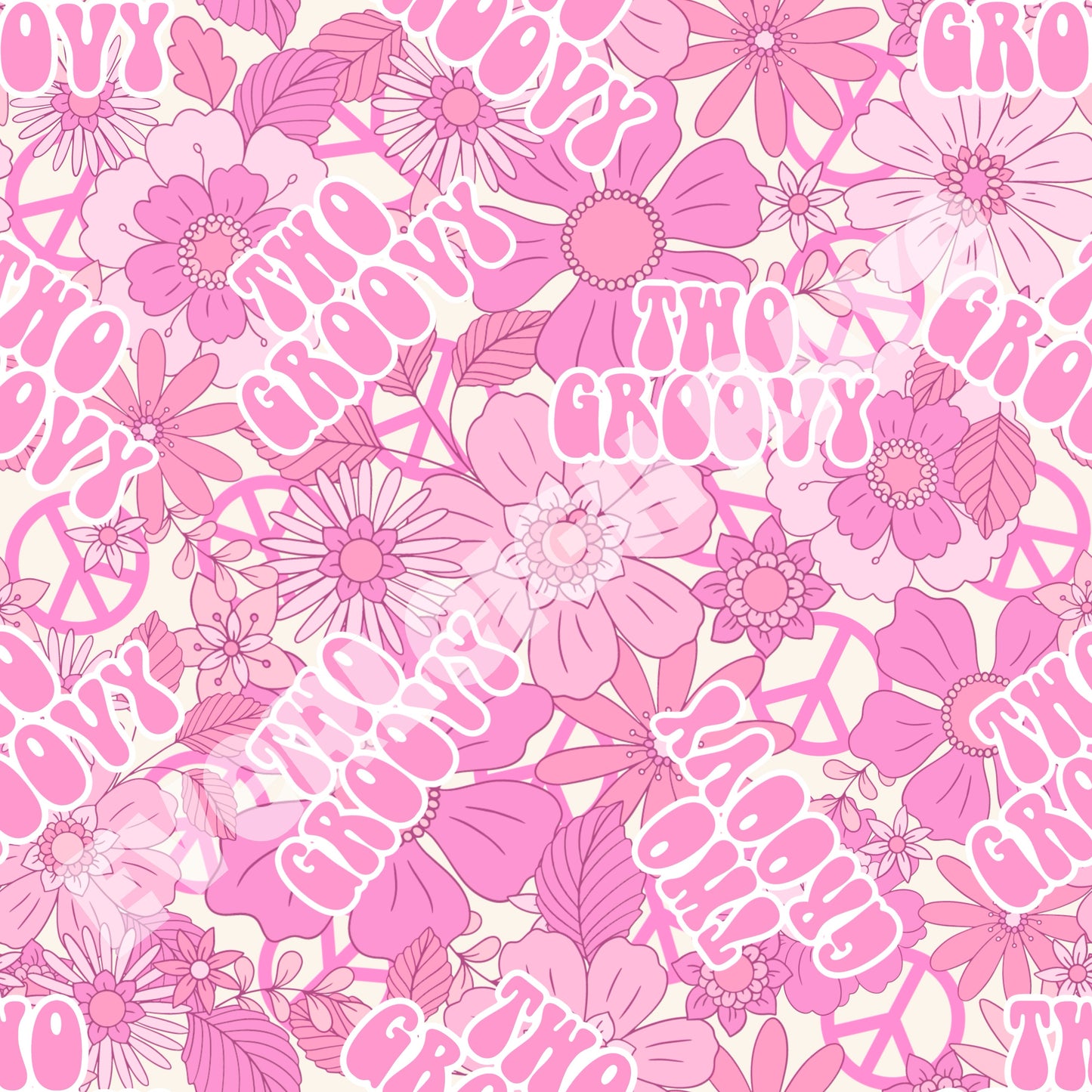 Two groovy pink