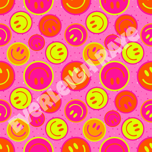 Neon Smileys