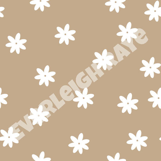 Tan flowers
