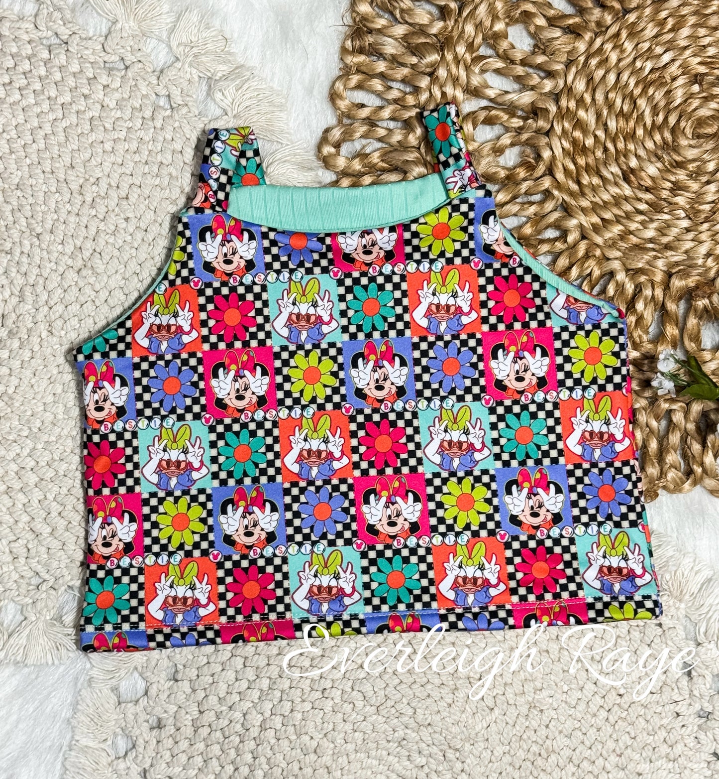 3T Mid crop strappy tank