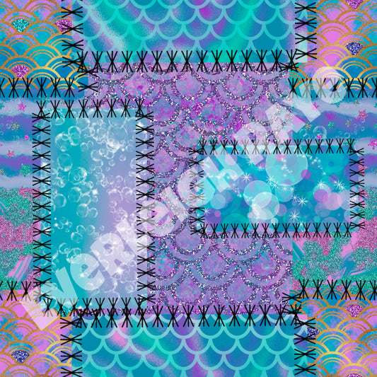 Mermaid patchwork